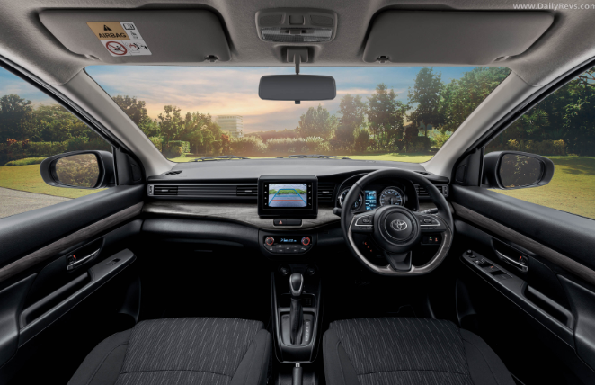 Interior dashboard shot of the Rumion