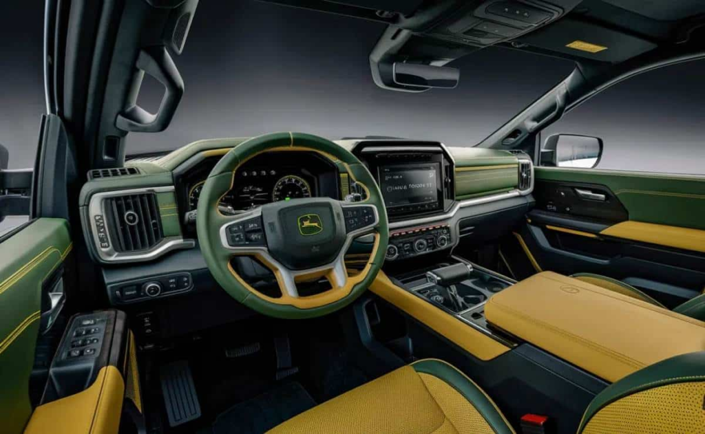 John Deere Pickup 2026 Interior and Luxury Handle