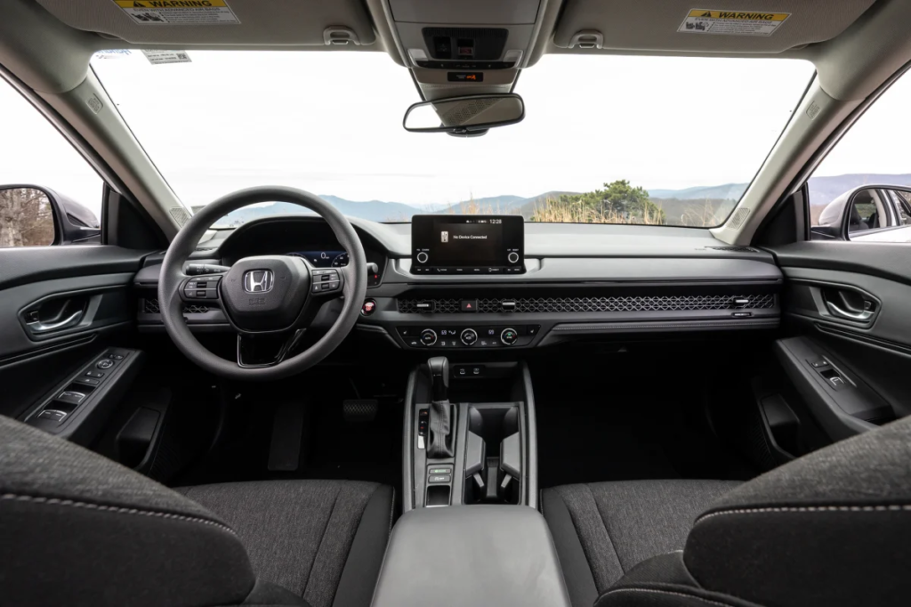 2026 Honda Accord Interior Design
