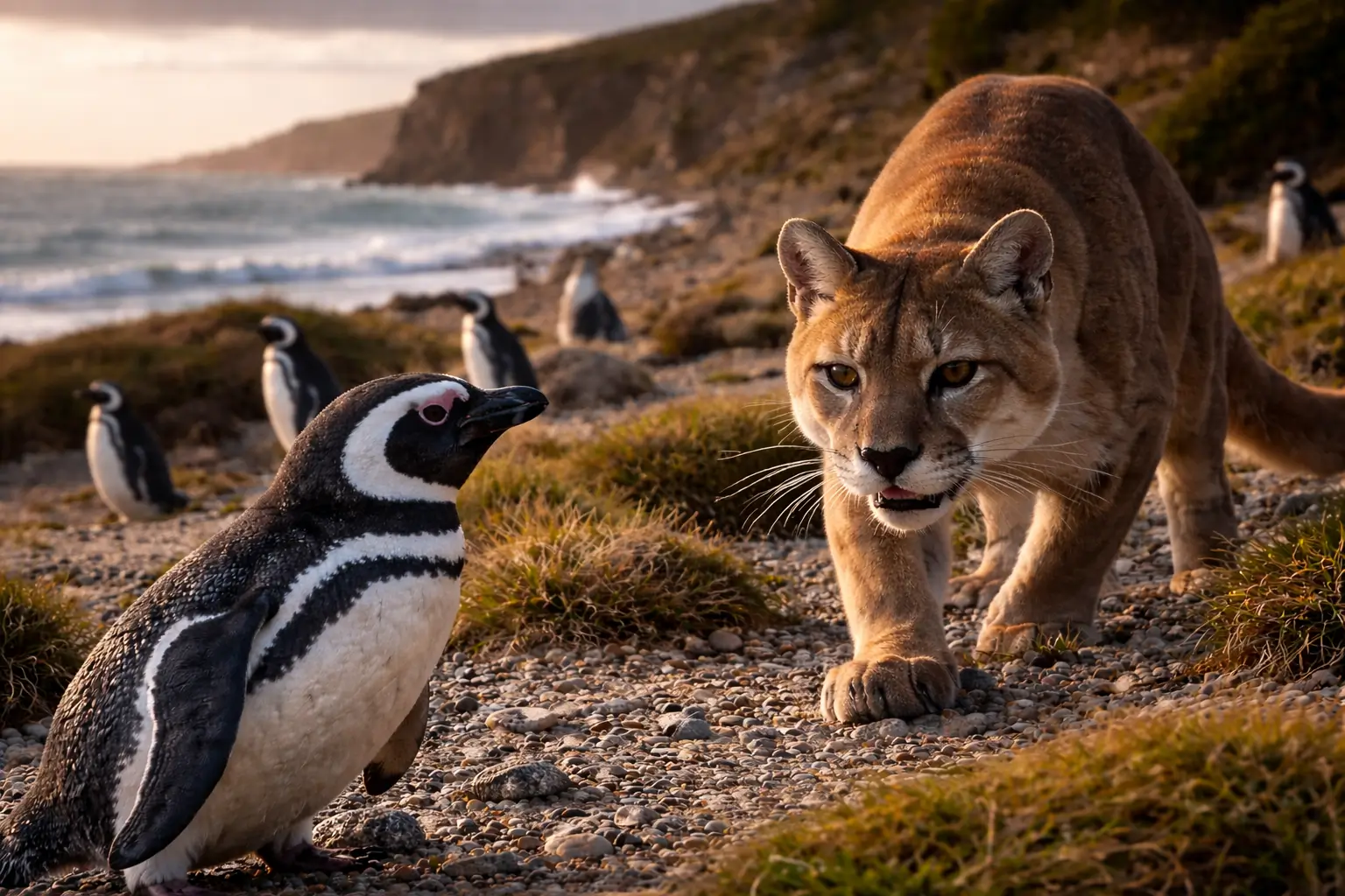 Penguins vs. Pumas