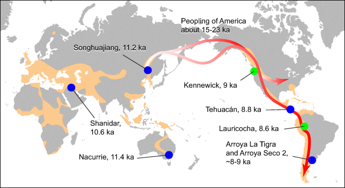Global Map Showing Distribution of Cranial Deformation