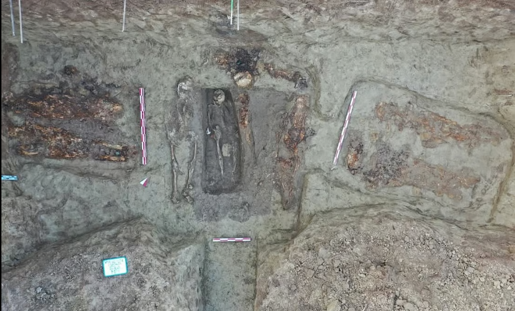 Roman Necropolis Excavation Site