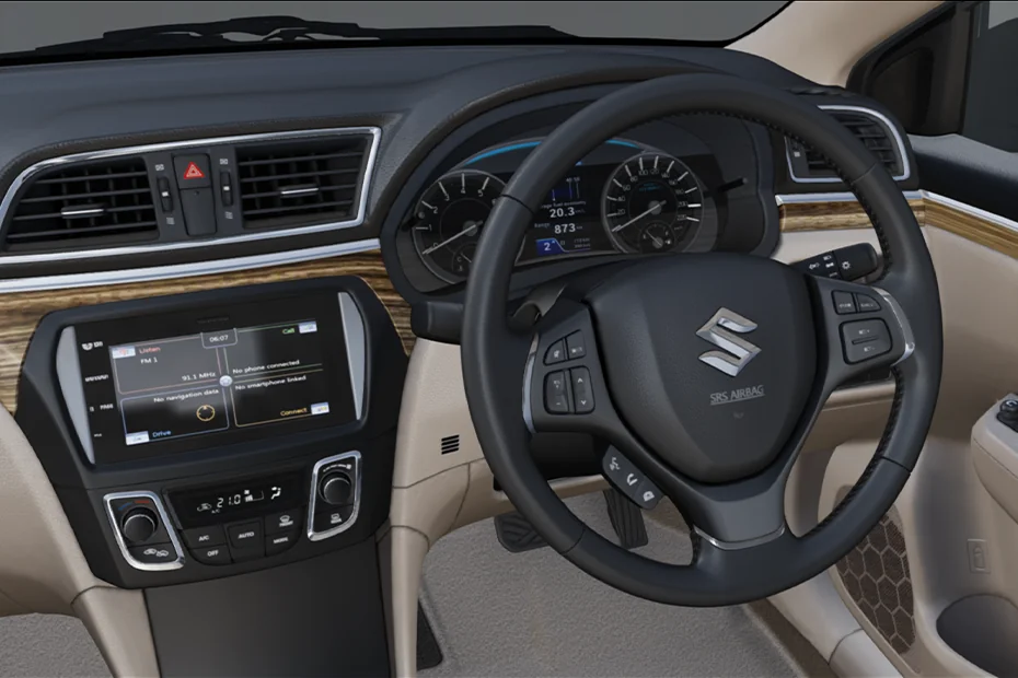 Maruti Ciaz 2026 Interior Design