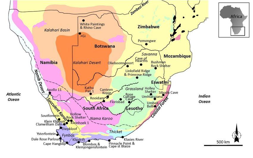 Prehistoric Artists Carved Geometric Patterns on Eggshells 60,000 Years Ago 3 Connections to Other Early Symbolic Behavior